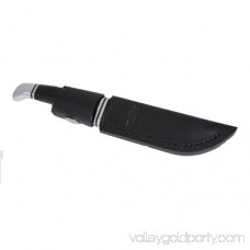 Buck Knives 0103BKS-B Skinner Fixed Blade Hunting Knife with Genuine Leather Sheath, Black Phenolic Handle, Box 570221987